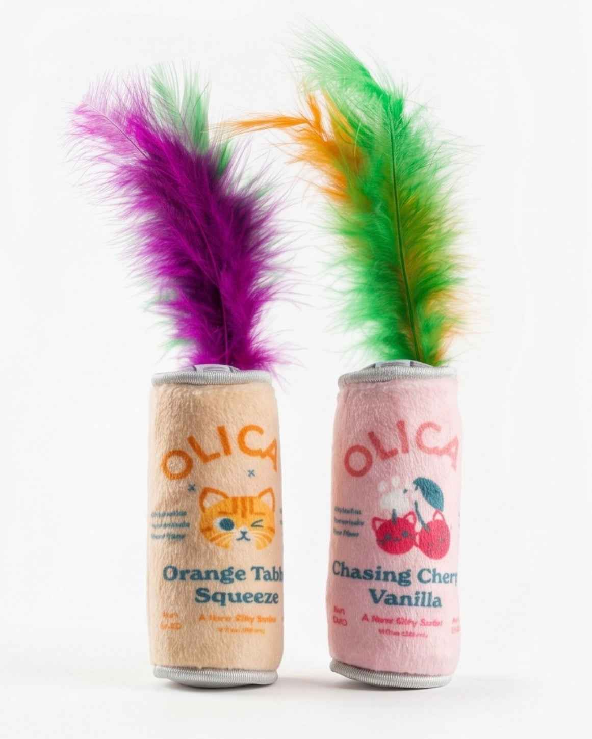 Haute Diggity Dog Olicat Cherry & Orange Organic Catnip Toy