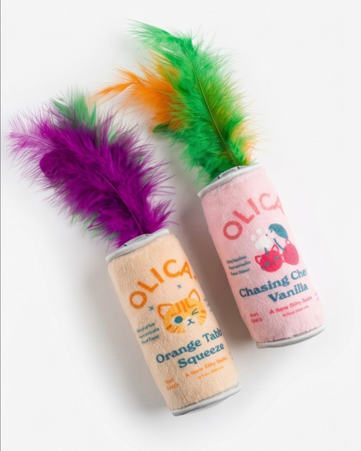 Haute Diggity Dog Olicat Cherry & Orange Organic Catnip Toy