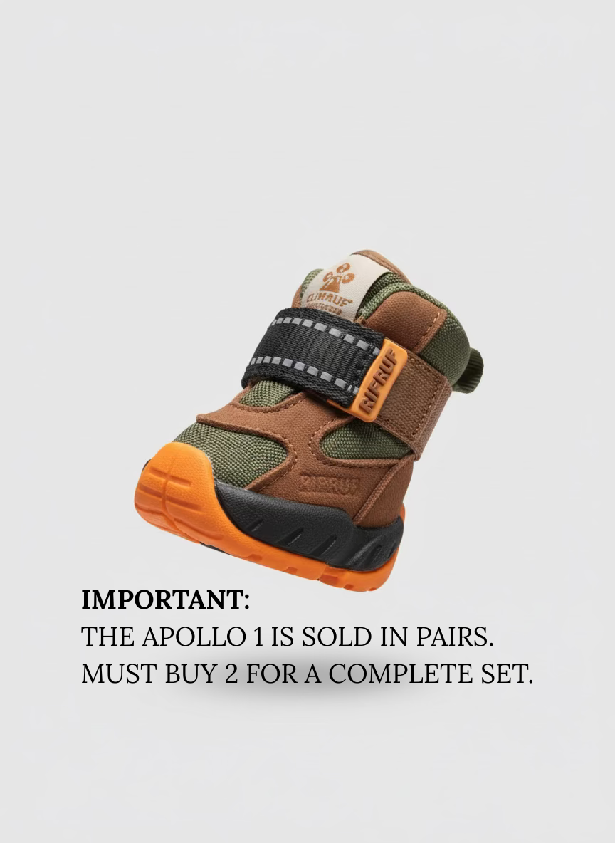 RIFRUF Apollo 1 Waterproof Dog Boots Beef & Broccoli