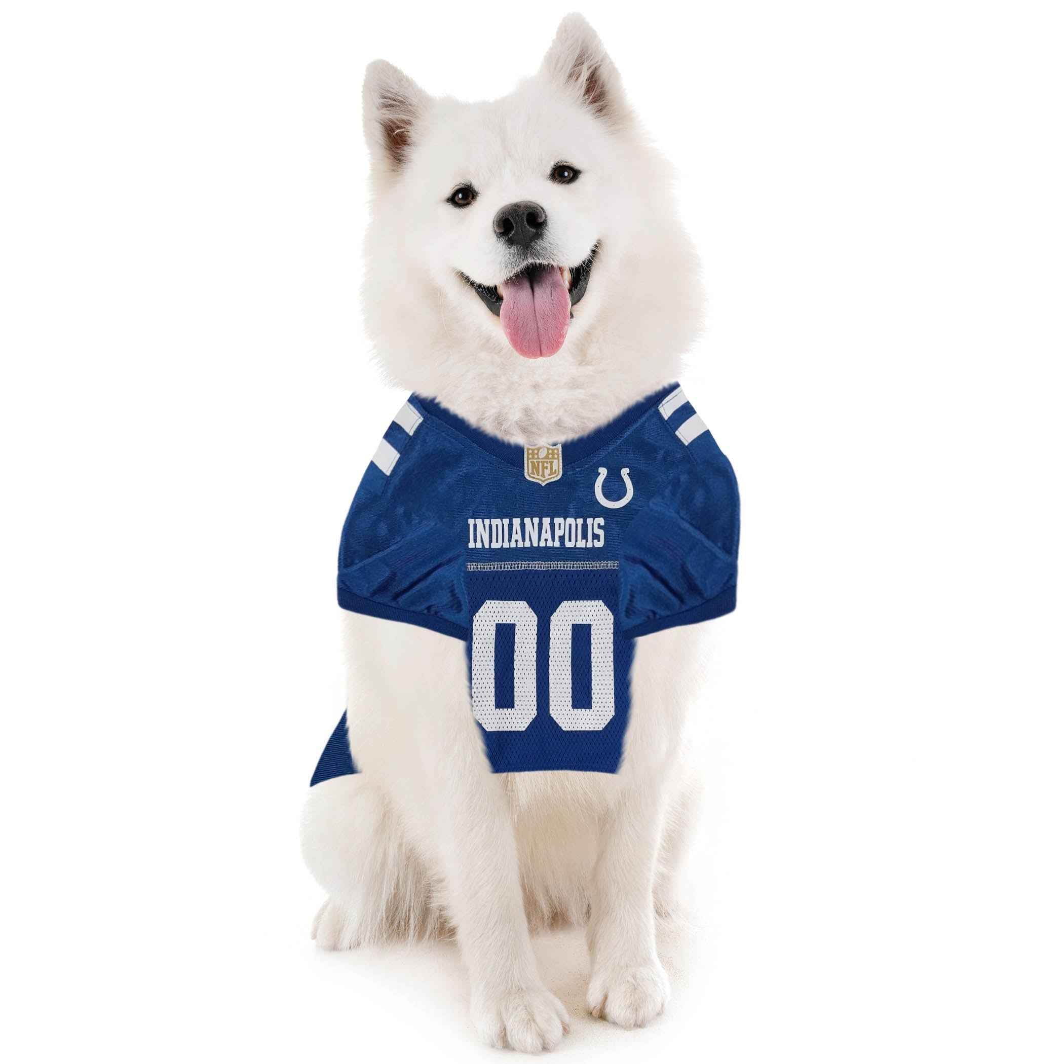 Indianapolis Colts Pet Striped Jersey