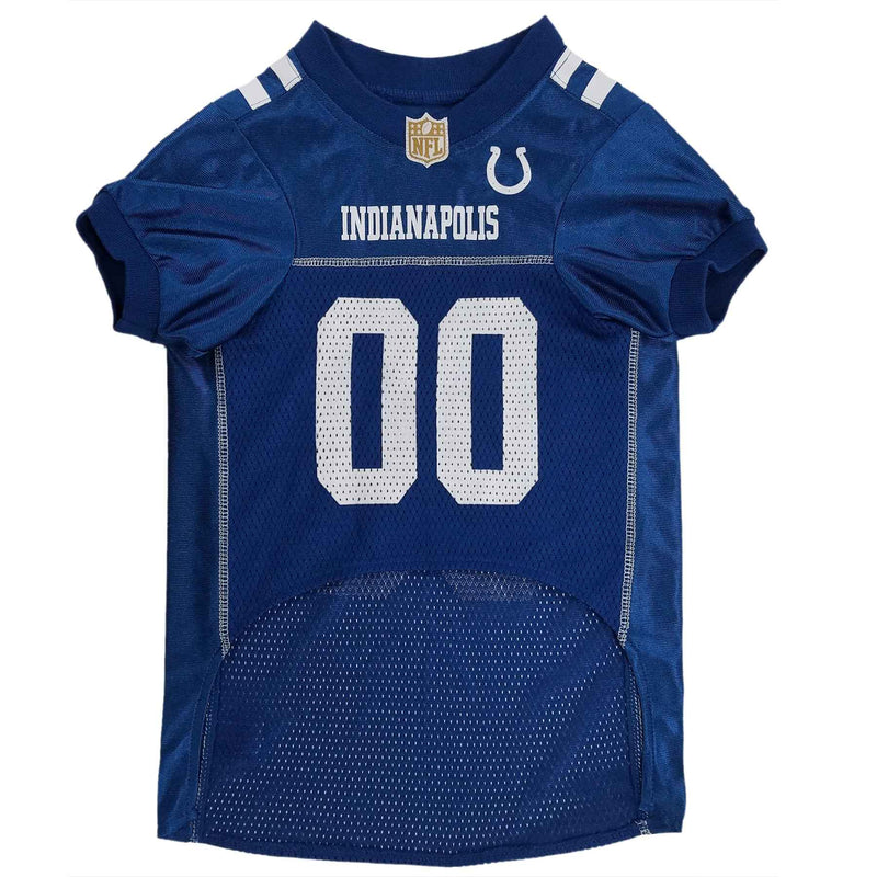 NFL Indianapolis Colts Striped Mesh Pet Jersey