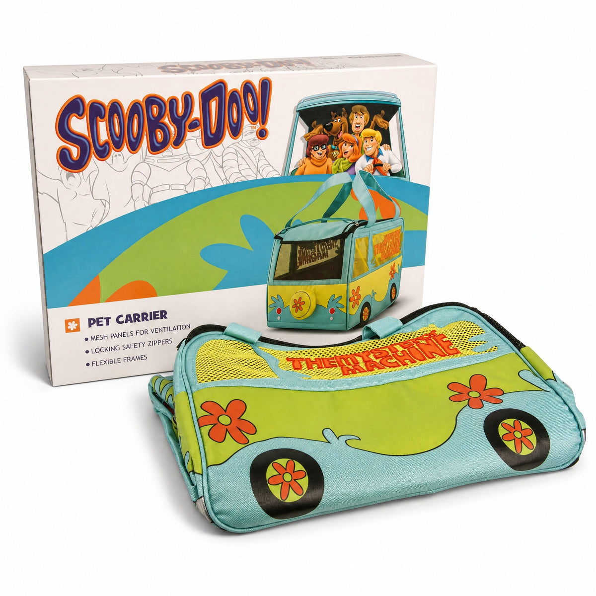 Buckle-Down Scooby-Doo Mystery Machine Soft-Sided Pet Carrier