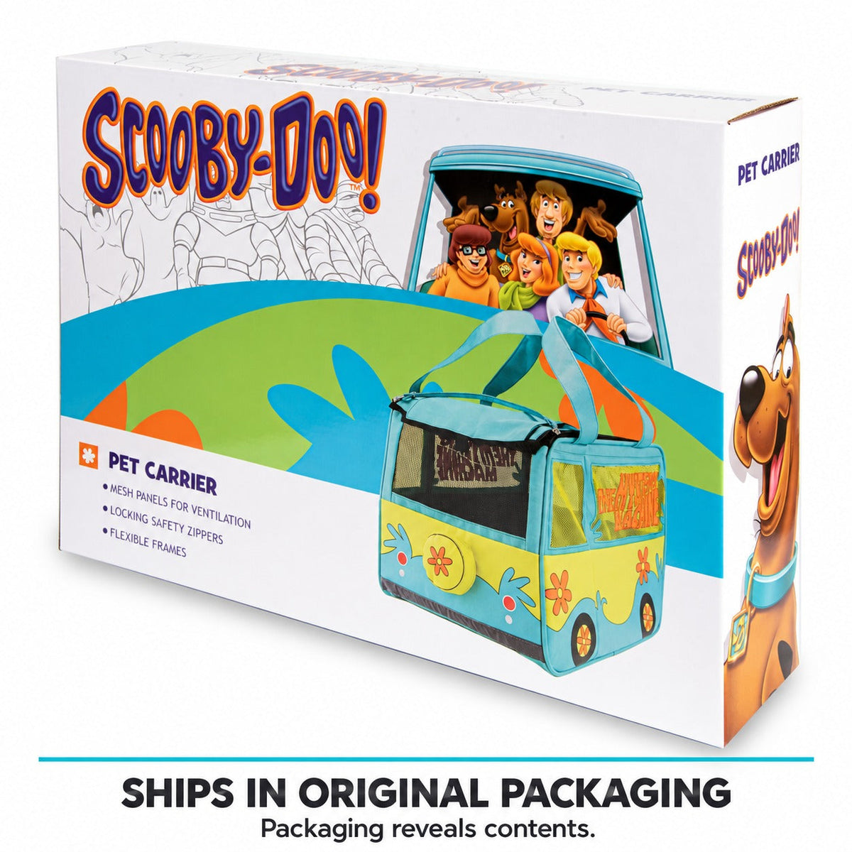 Buckle-Down Scooby-Doo Mystery Machine Soft-Sided Pet Carrier