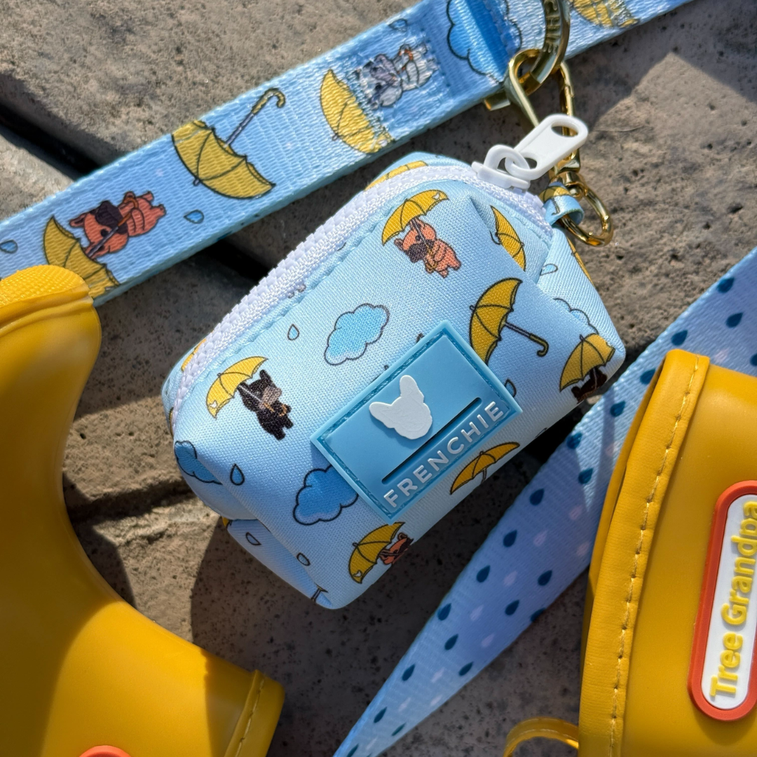 Frenchie Poo Bag Holder - Its Raining Frenchies