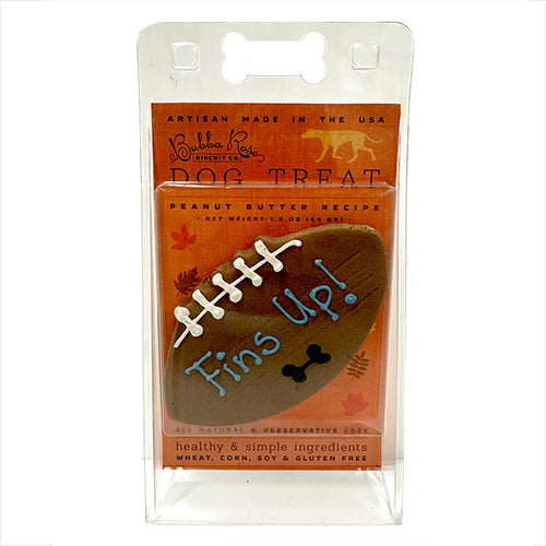 Bubba Rose Personalized Football Dog Cookie