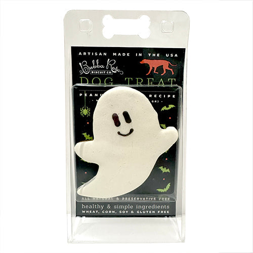 Bubba Rose Ghost Dog Treat (Iced Dog Cookie)