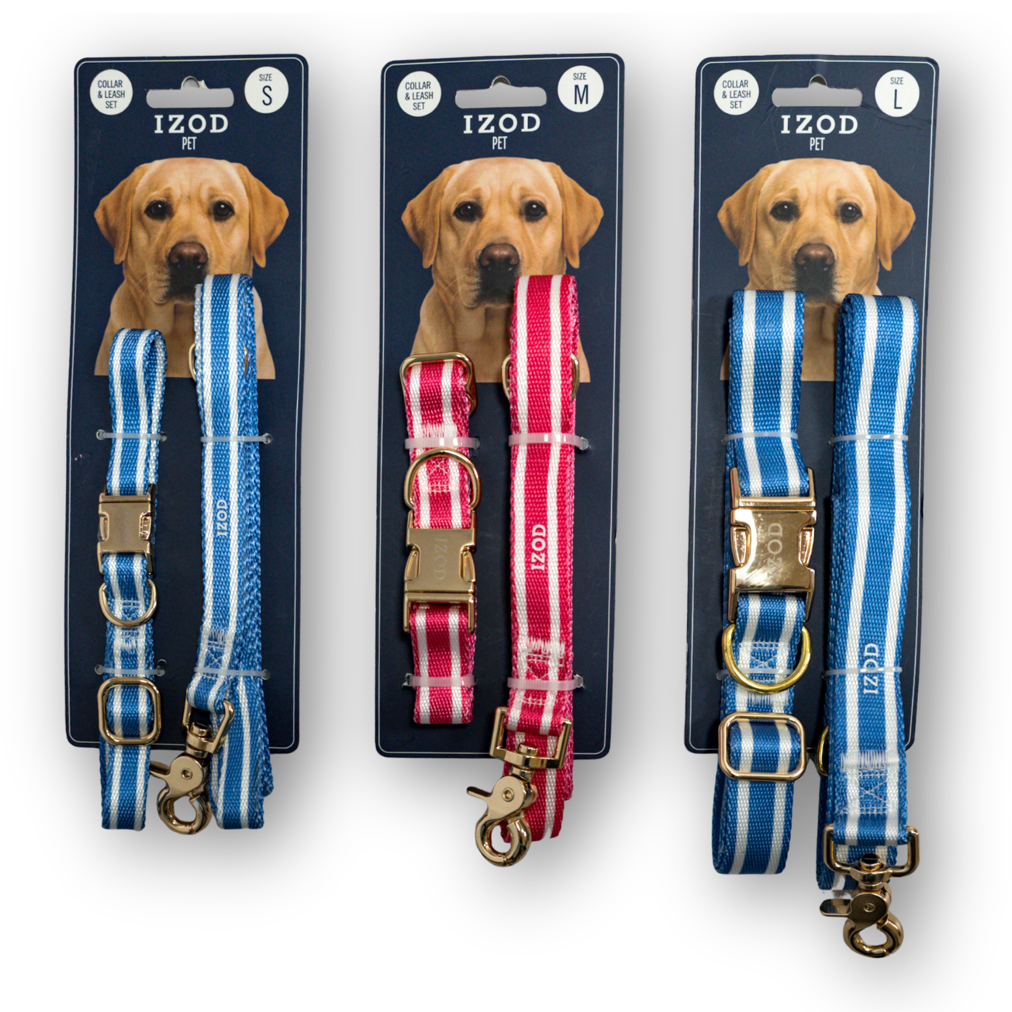IZOD Pet - Collar & Leash Set
