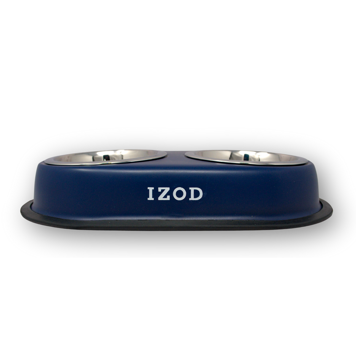 Izod Pet - Stainless Steel Double Feeder Bowl | HT Animal Supply