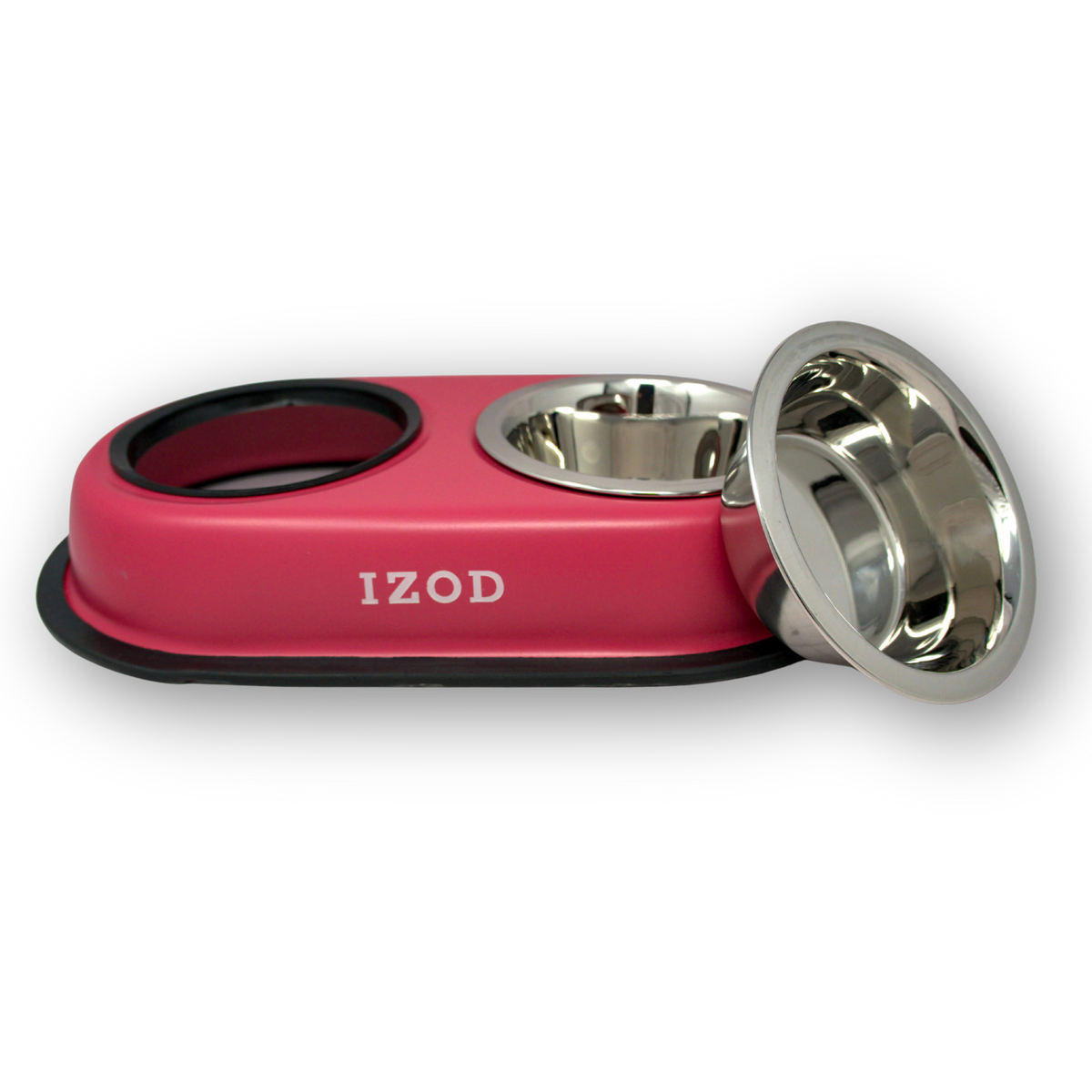 Izod Pet - Stainless Steel Double Feeder Bowl
