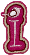 Curly Pink I - Patch