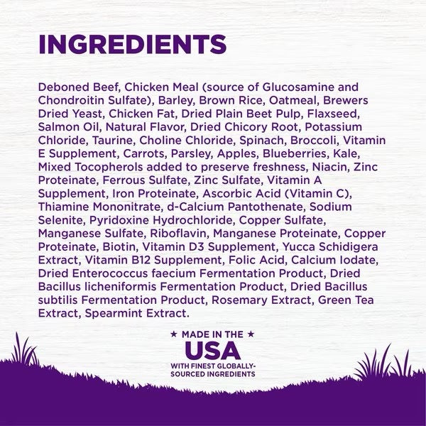 Wellness Complete Health Beef & Barley Adult Dry Dog Food