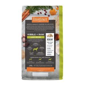 Instinct Raw Boost Whole Grain Light Chicken & Brown Rice Recipe Dry Dog Food (18lb)