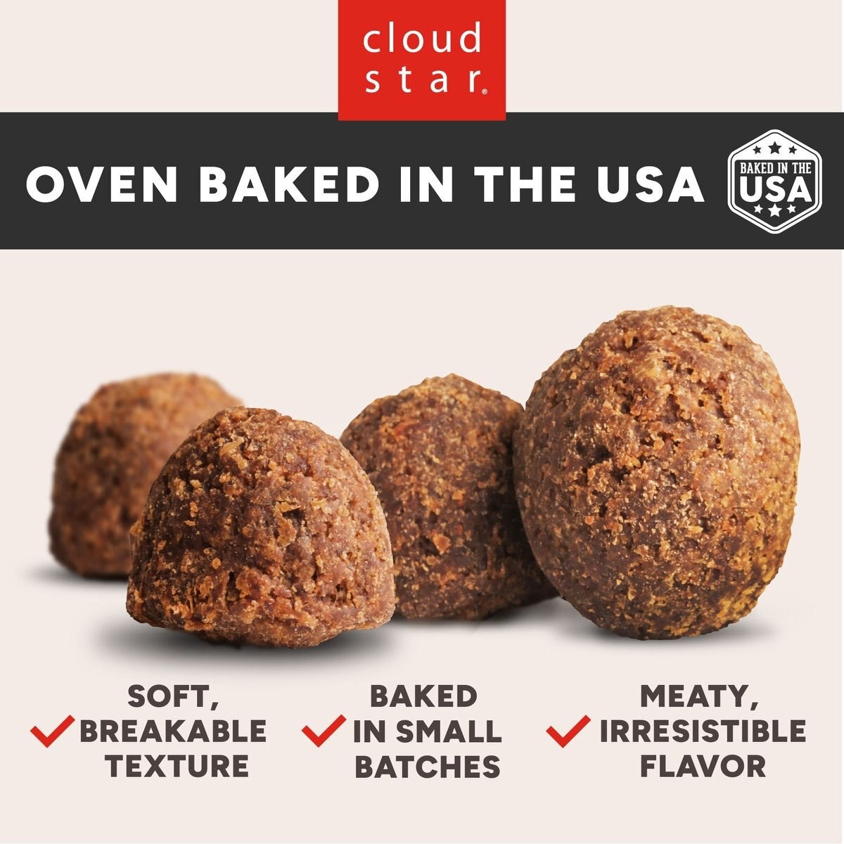 Wagmore Grain Free Beef Meatball Bites Dog Treats (14oz) - HT Animal Supply