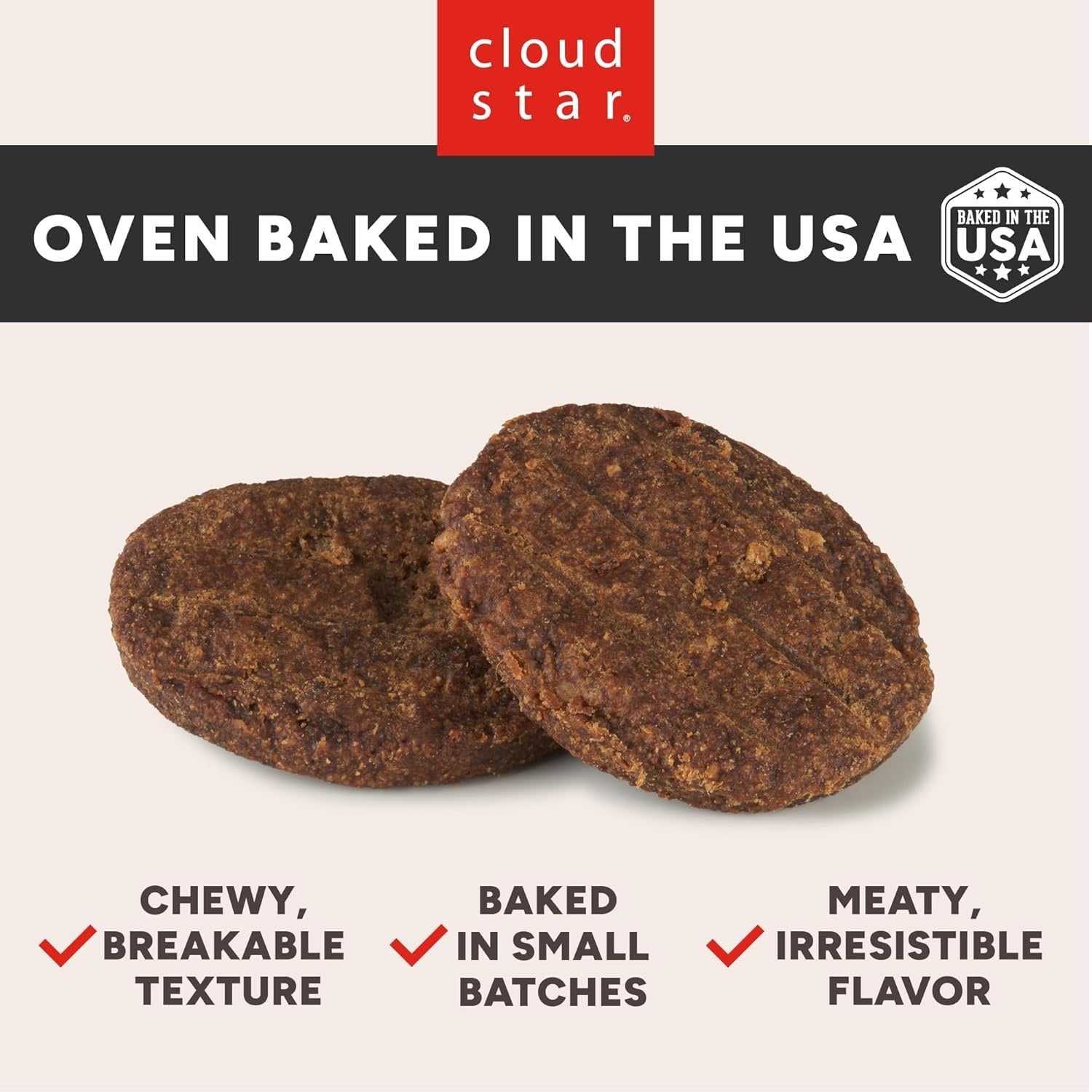 Wagmore Grain Free Beef Cheeseburgers Sliders Dog Treats (8oz) - HT Animal Supply
