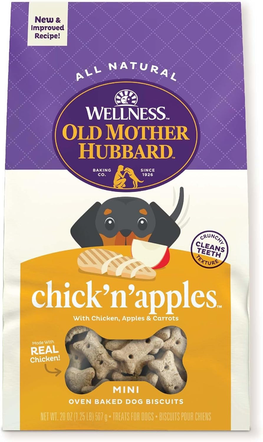 Old Mother Hubbard ChickN Apple Mini Dog Treats (20oz)