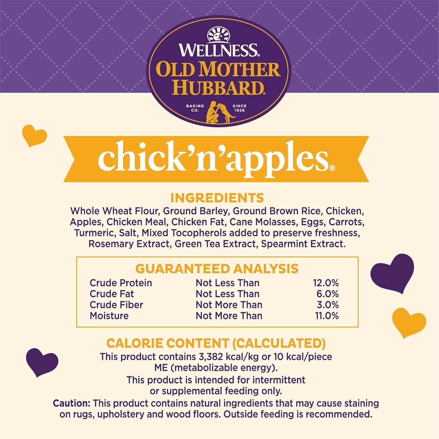 Old Mother Hubbard ChickN Apple Mini Dog Treats (20oz) - HT Animal Supply