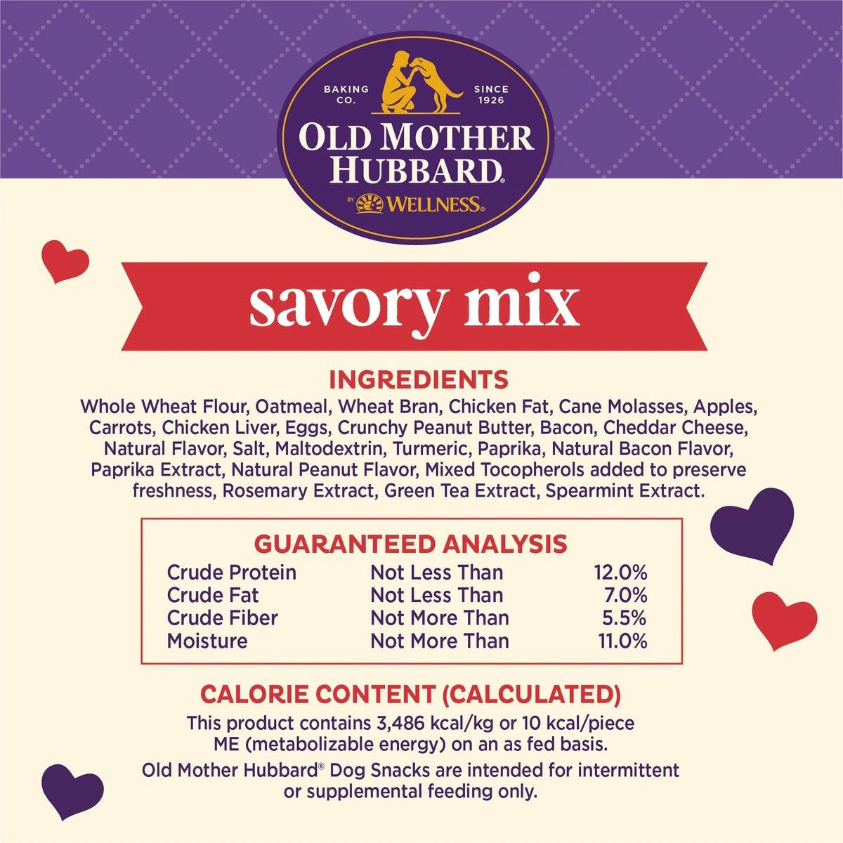 Old Mother Hubbard Savory Mix Assortment Mini Crunchy Dog Treats (20oz) - HT Animal Supply