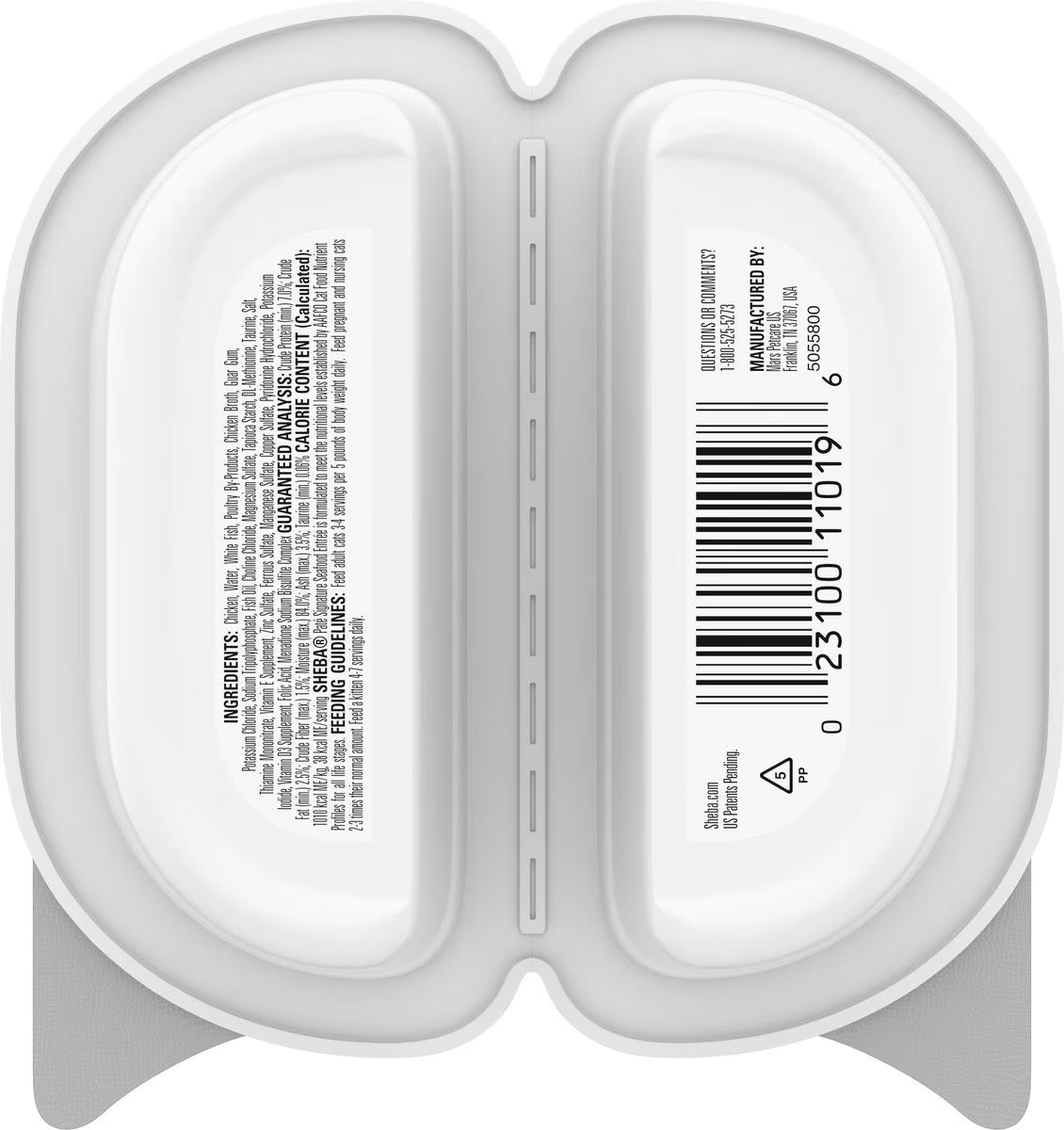 Sheba Perfect Portions Premium Pate Seafood Wet Cat Food (2.65oz)