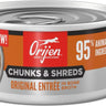 Orijen Grain Free Chunks & Shreds, Original Wet Cat Food (3oz)