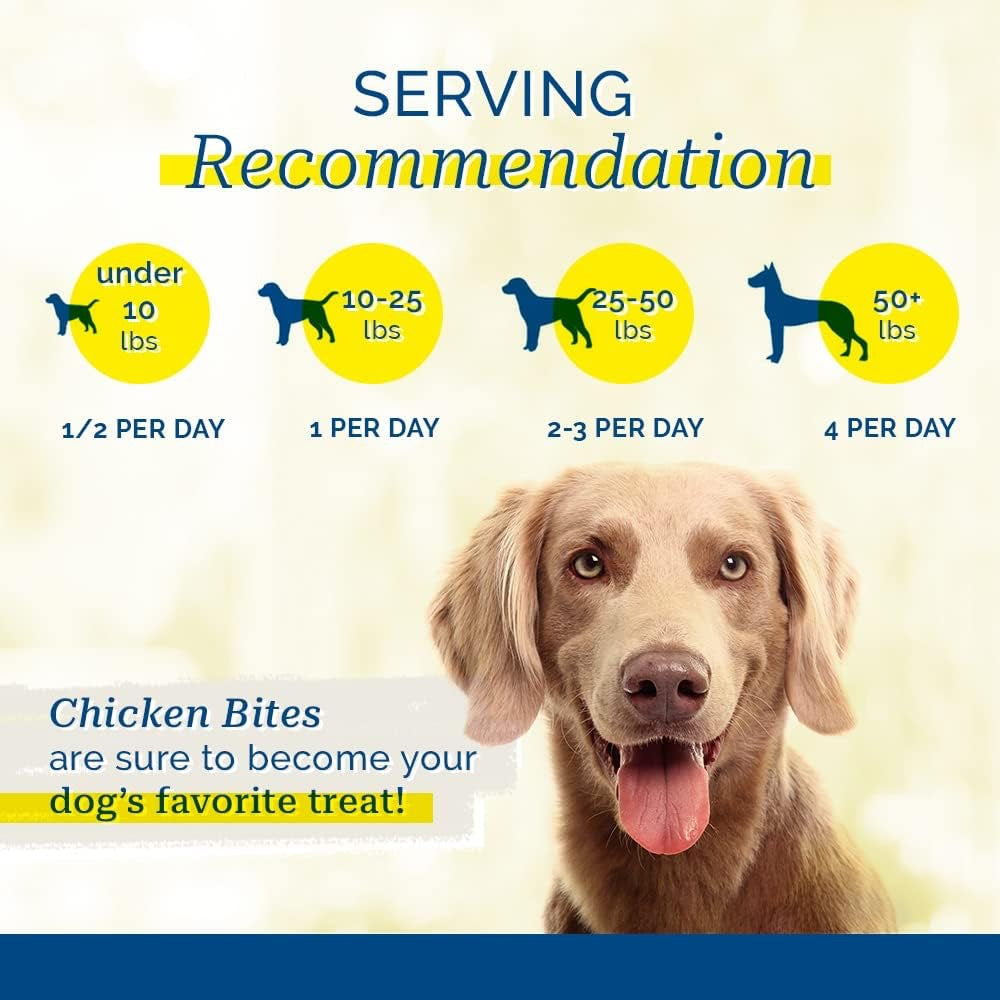 PCI 100% Dehydrated Chicken Nibbles Dog Treats (8oz) - HT Animal Supply