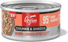 Orijen Grain Free Chunks & Shreds, Salmon & Chicken Wet Cat Food (3oz)