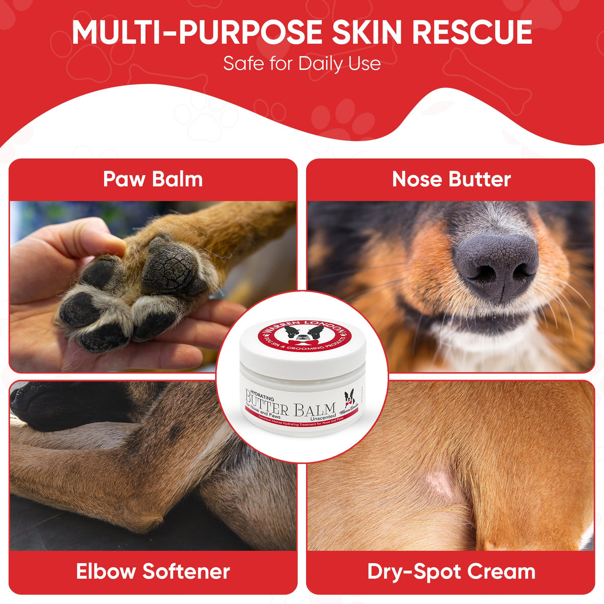 Hydrating Butter Balm - For Nose and Paws - HT Animal Supply