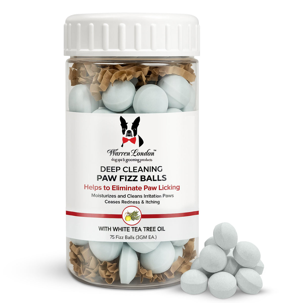 Deep Cleaning Paw Fizz Balls - Professional Size - HT Animal Supply