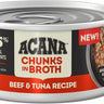 Acana Grain Free Chunks in Broth Beef & Tuna Wet Cat Food (3oz)