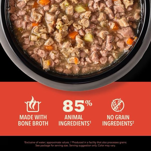 Acana Grain Free Chunks in Broth Beef & Tuna Wet Cat Food (3oz)