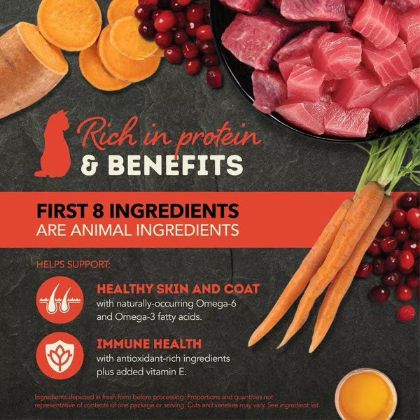 Acana Grain Free Chunks in Broth Beef & Tuna Wet Cat Food (3oz)