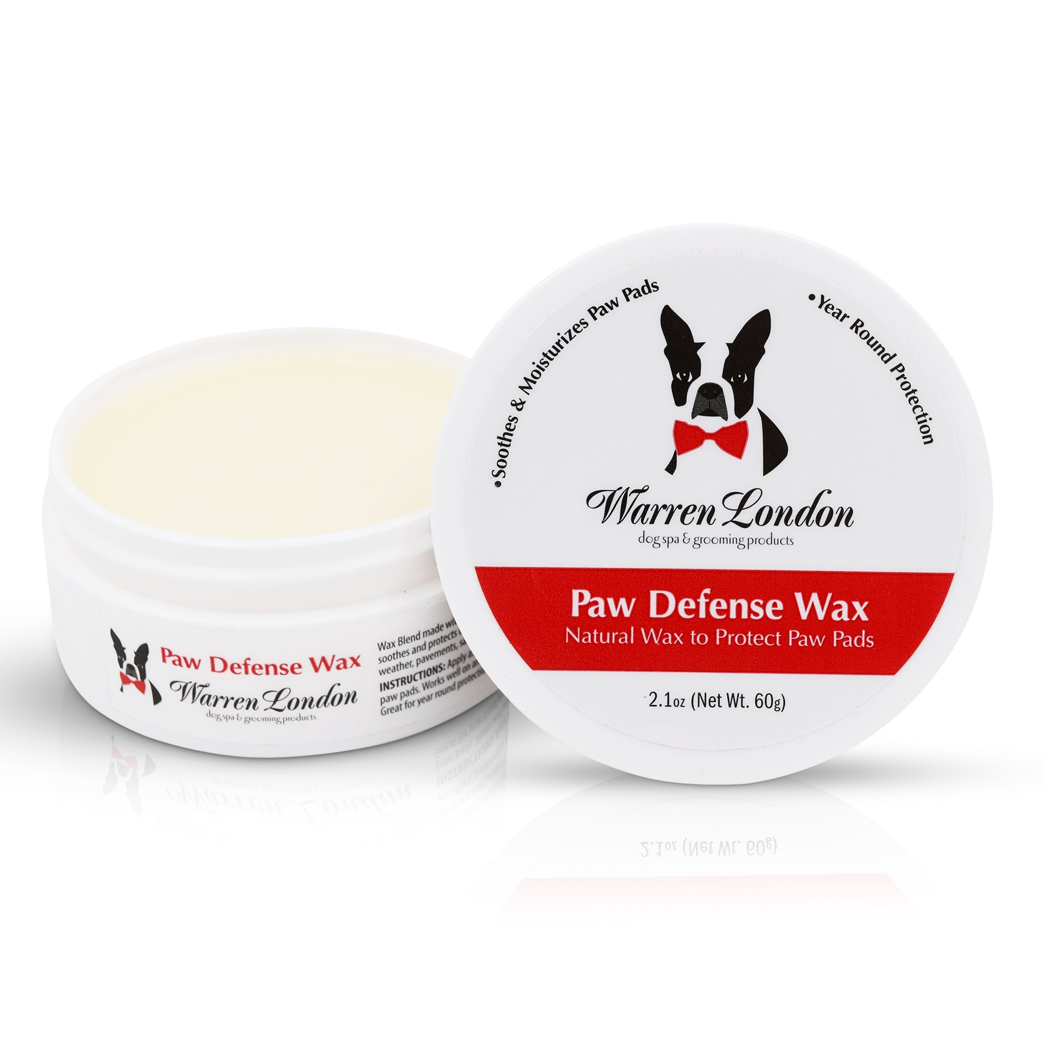 Paw Defense Wax - Soothes, Moisturizes and Protects Dogs Paw Pads - HT Animal Supply