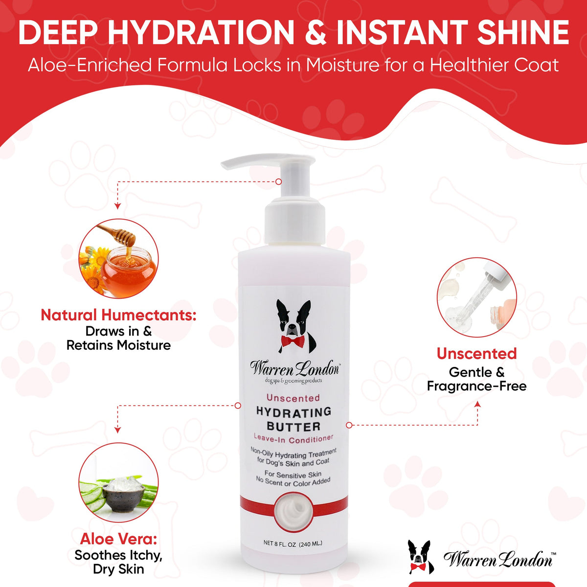 Hydrating Butter - For Dogs Skin & Coat - Leave-In Moisturizer | HT Animal Supply