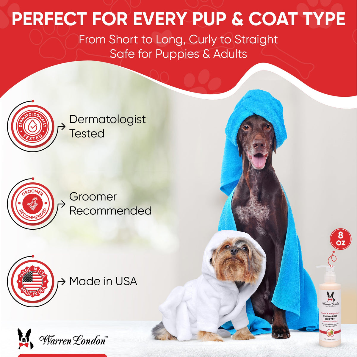 Hydrating Butter - For Dogs Skin & Coat - Leave-In Moisturizer | HT Animal Supply