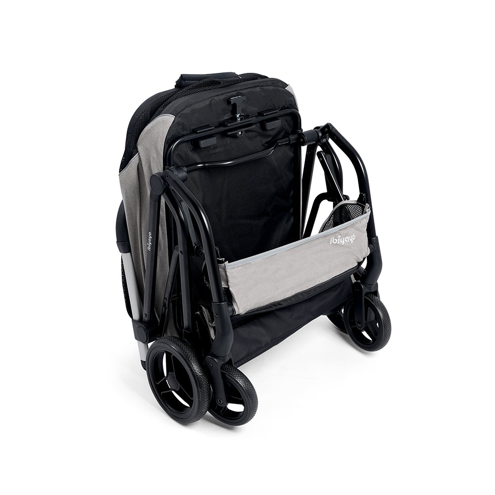 InstaCollapse Detachable Dog Stroller – Taupe