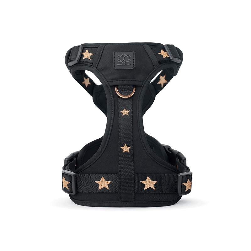 DOGISTRY NoMad Adjustable Luxe Harness - Rockstar