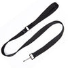 Ribbon Dog Leash in Black, Made in Italy