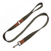 Ribbon Dog Leash in Military, Made in Italy