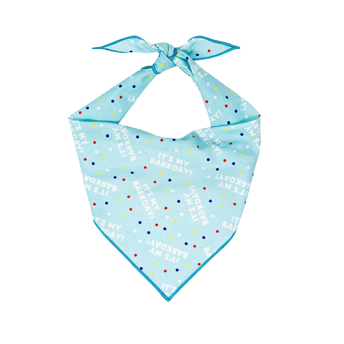 Its My Barkday Bandana - blue