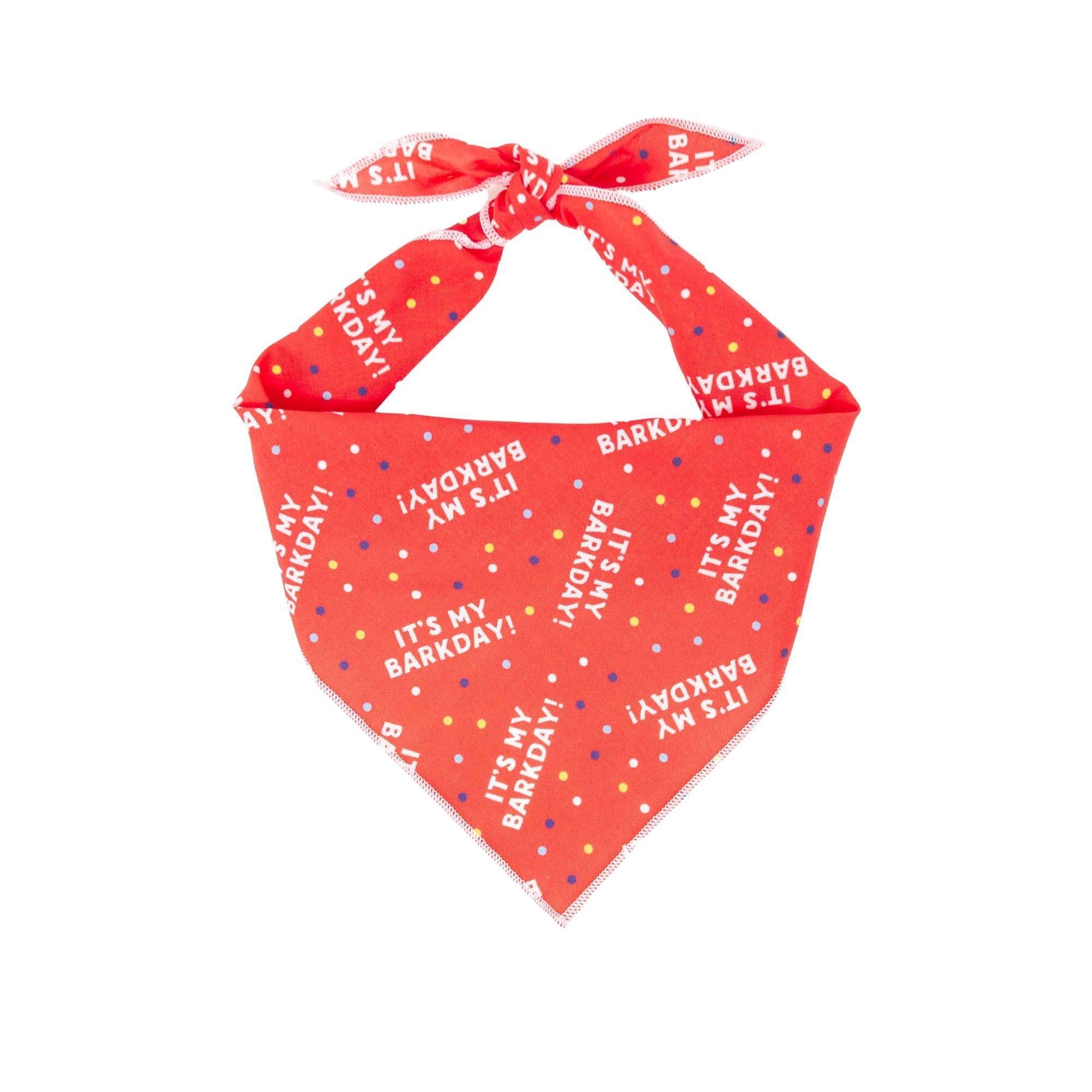 Its My Barkday Red