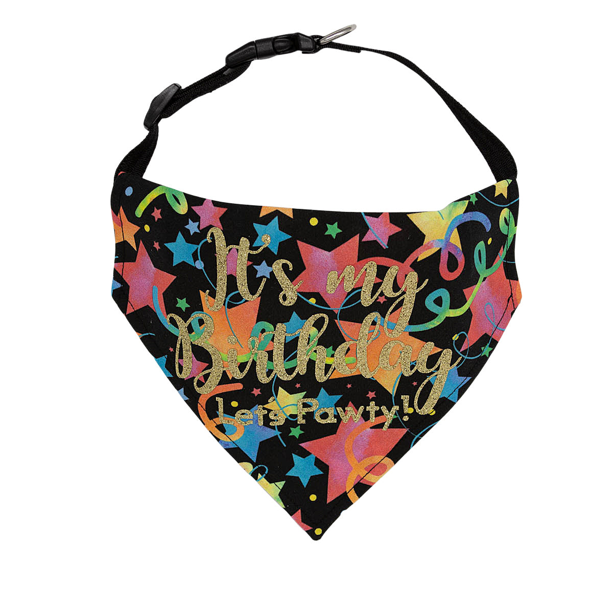 Its My Birthday Lets Pawty! Dog Bandana