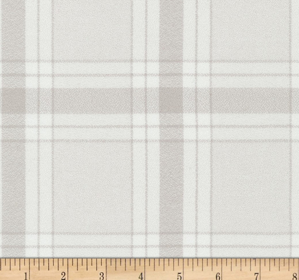 Ivory Luxe Flannel Dog Bandana