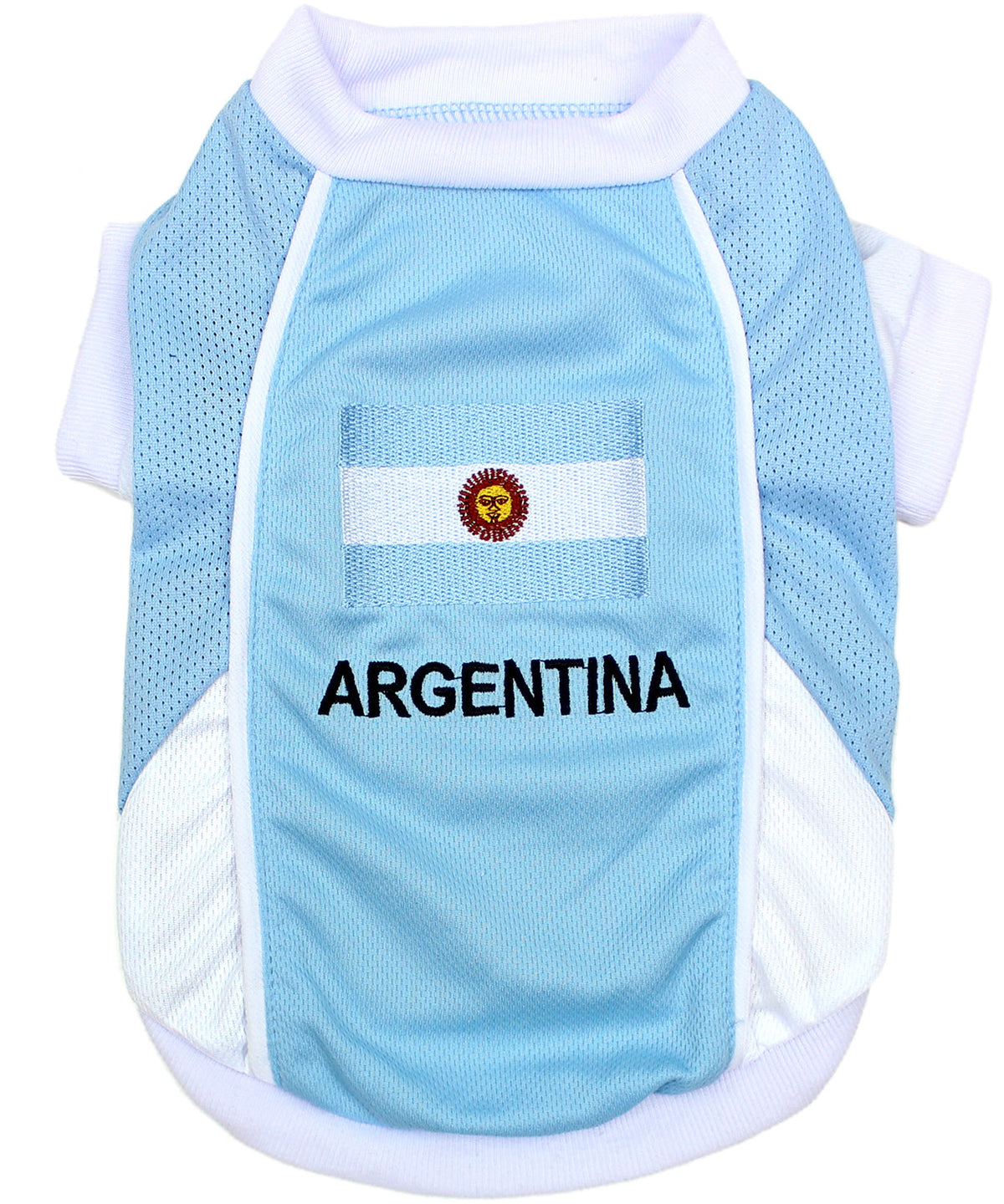 Parisian Pet Team Argentina Jersey-Blue & White