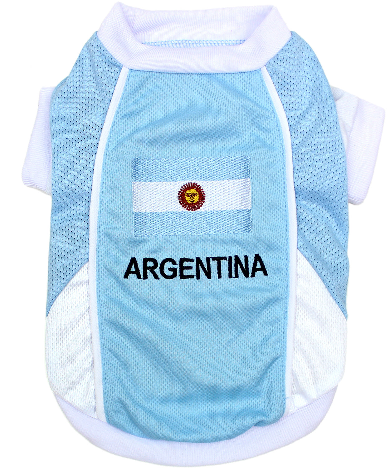 Parisian Pet Team Argentina Jersey-Blue & White