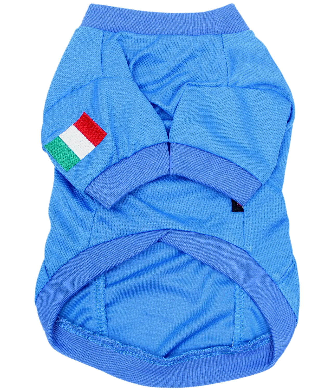 Parisian Pet Team Italy Jersey for Dogs & Cats  Soccer Fan Apparel for Pets, Italy National Team Colors, Blue and White