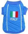 Parisian Pet Team Italy Jersey-Blue & White