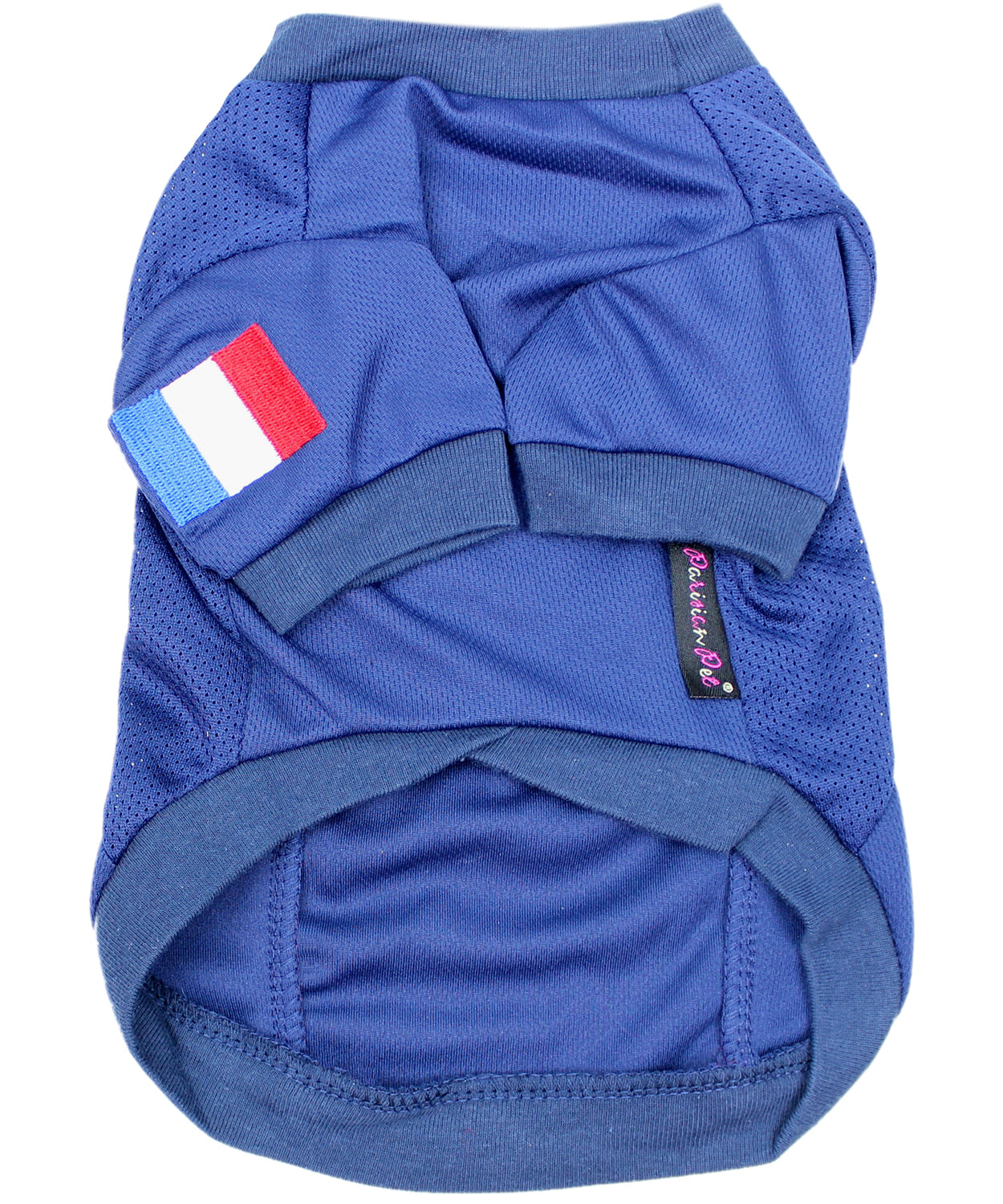 Parisian Pet Team France Jersey - France National Team Pet Apparel, Dog Sports Jersey for Soccer Fans, World Cup Dog Shirt for Dogs & Cats, Blue