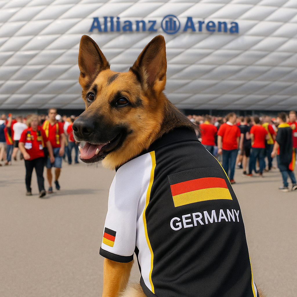 Parisian Pet Team Germany Jersey-Black