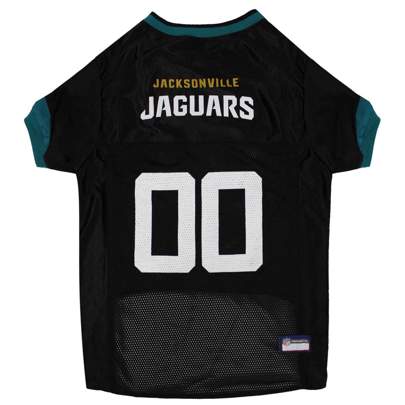 NFL Jacksonville Jaguars Striped Mesh Pet Jersey
