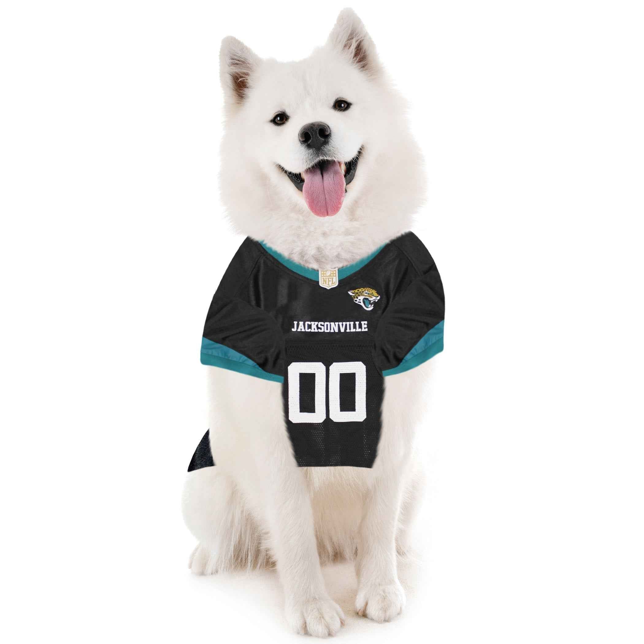 Jacksonville Jaguars Pet Striped Jersey