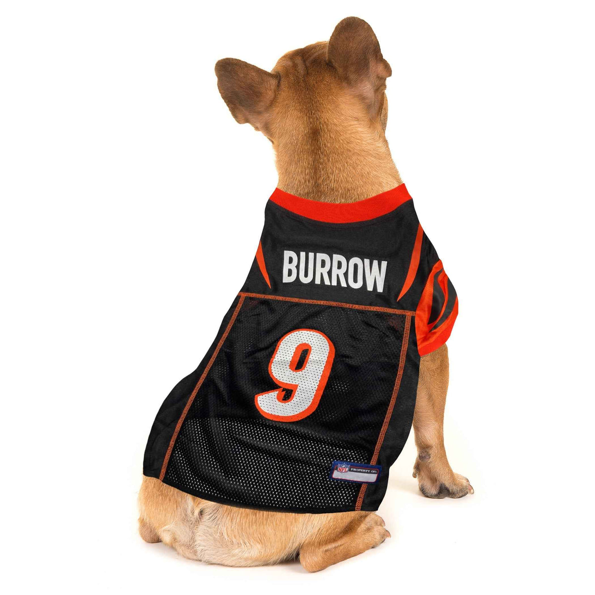 NFL Cincinnati Bengals Joe Burrow Mesh Pet Jersey